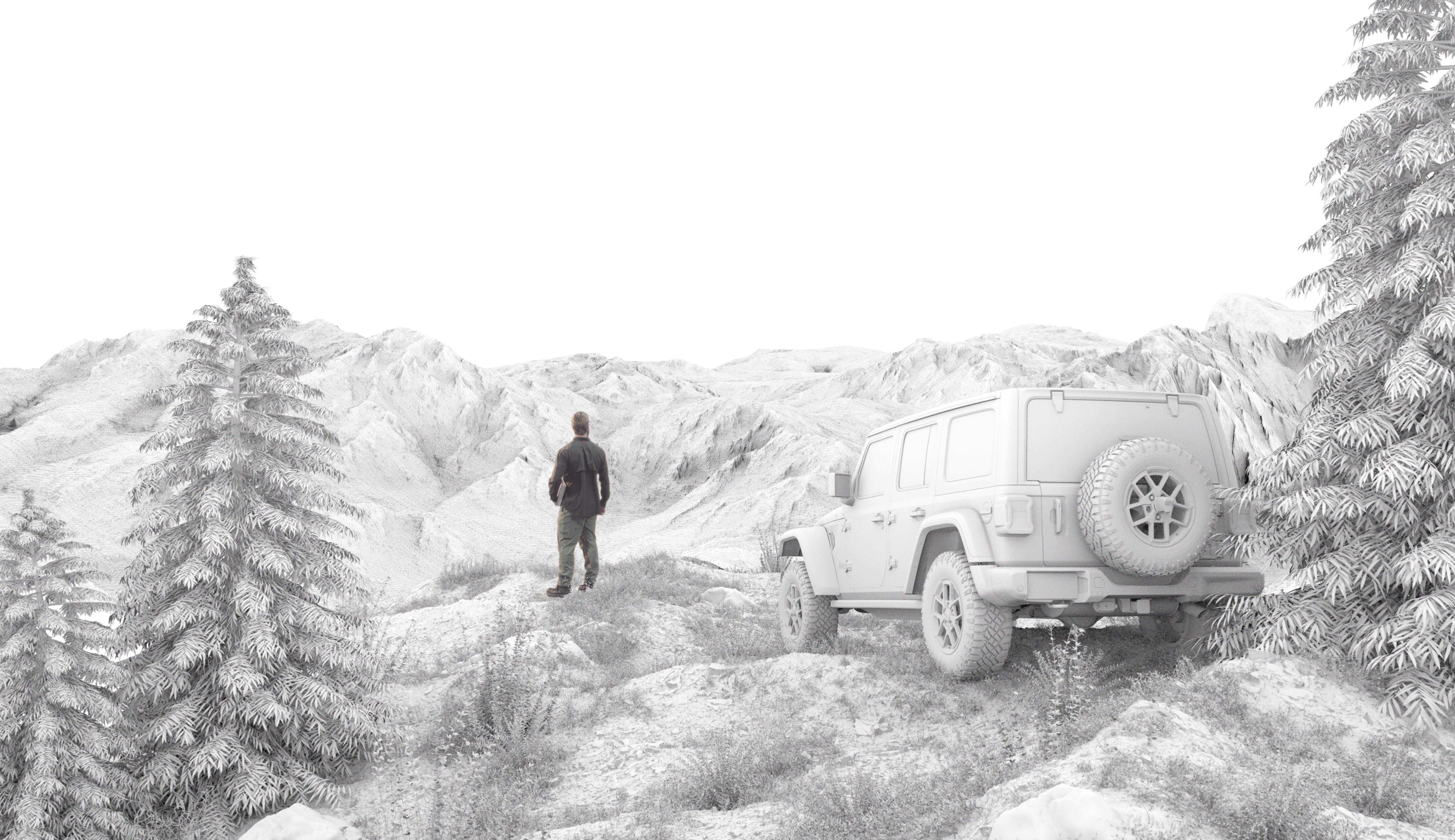 Environment before visual effects